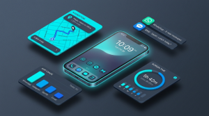 Smartphone UI widgets