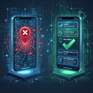 Smartphone tracking data