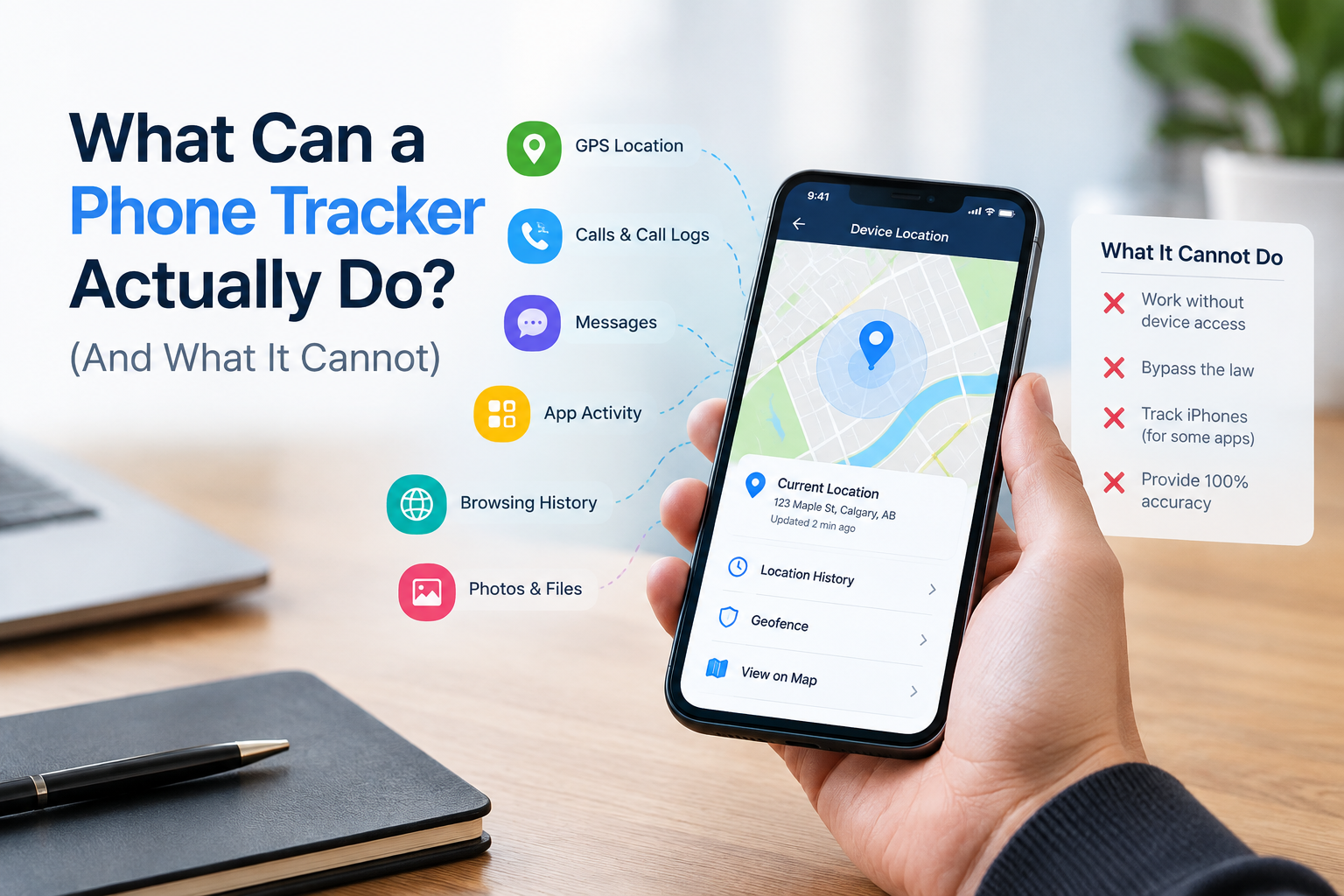 what can phone tracker do