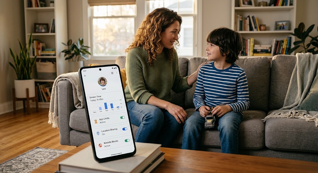 parental monitoring on Android