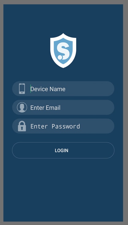 Enter your account Login Details | SpyHuman Install Guide